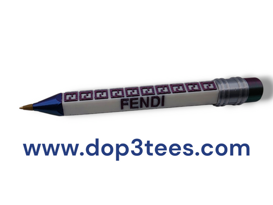 Fendi Inspired Jumbo Bic Pen